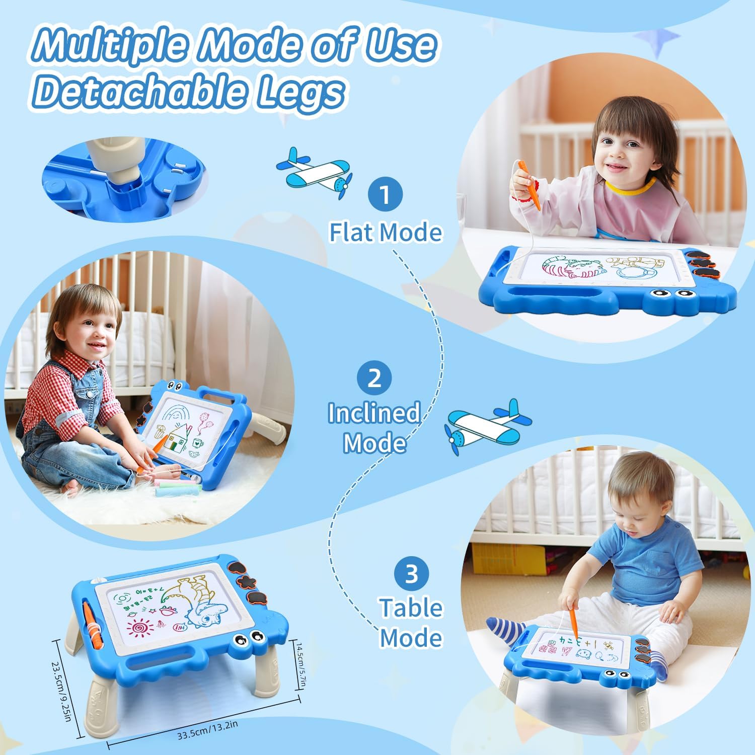 AiTuiTui color zones blue yellow purple green invite easy coloring.