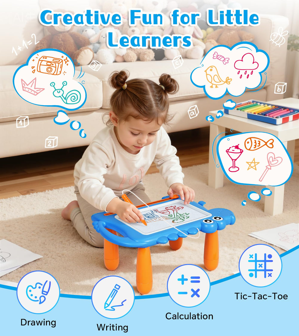 AiTuiTui dinosaur board easel mode for upright, engaging art sessions