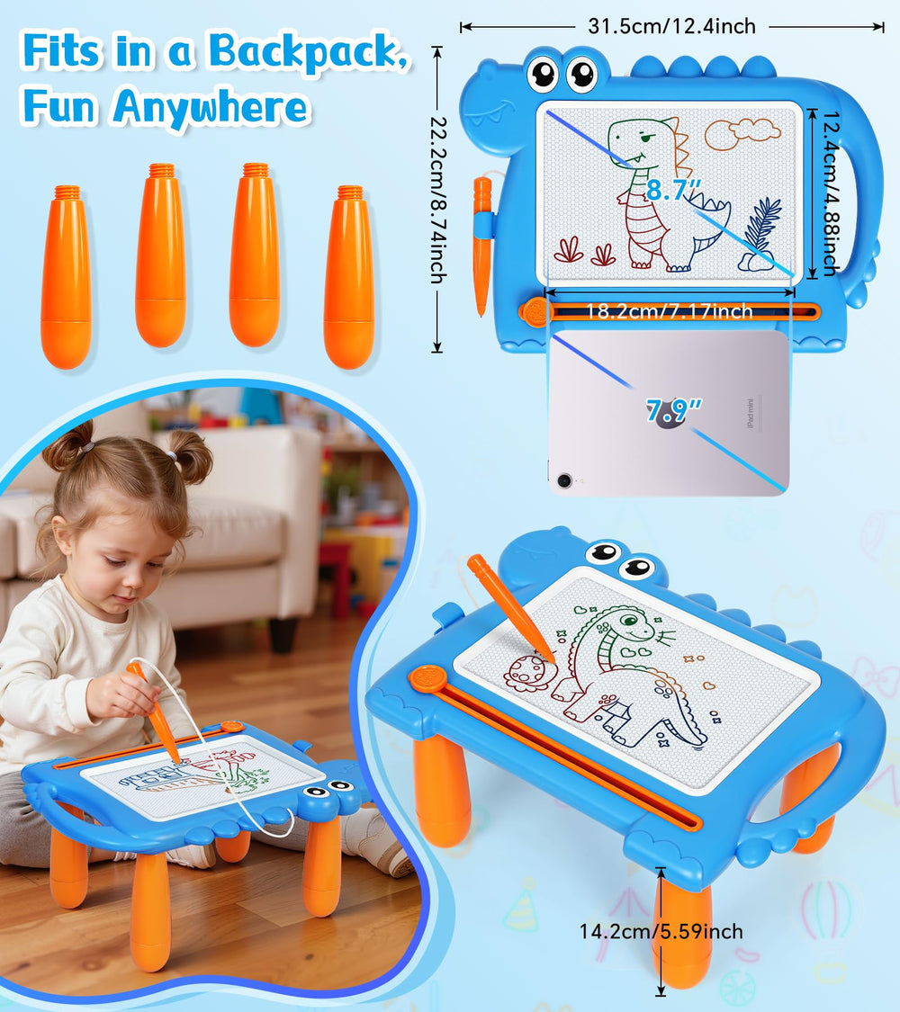 AiTuiTui dinosaur doodle board stylus with secure cord to prevent loss