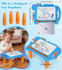 AiTuiTui dinosaur doodle board stylus with secure cord to prevent loss