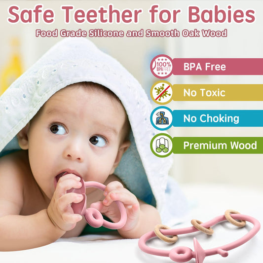 AiTuiTui food-grade silicone suction toy for safe baby exploration