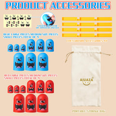 AIUAZA Tic Tac Toe portable set ideal for travel and gatherings