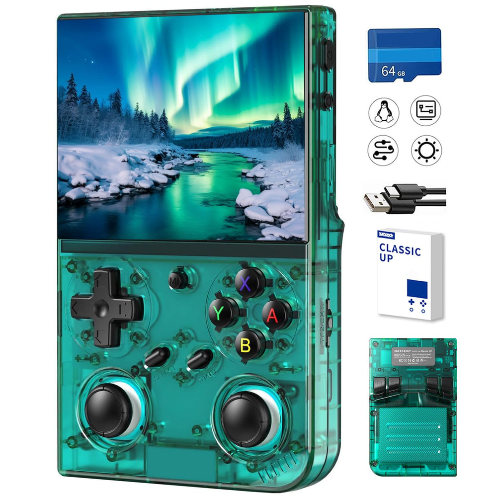 Aivuidbs Classic Up front view, portable handheld for gaming anywhere