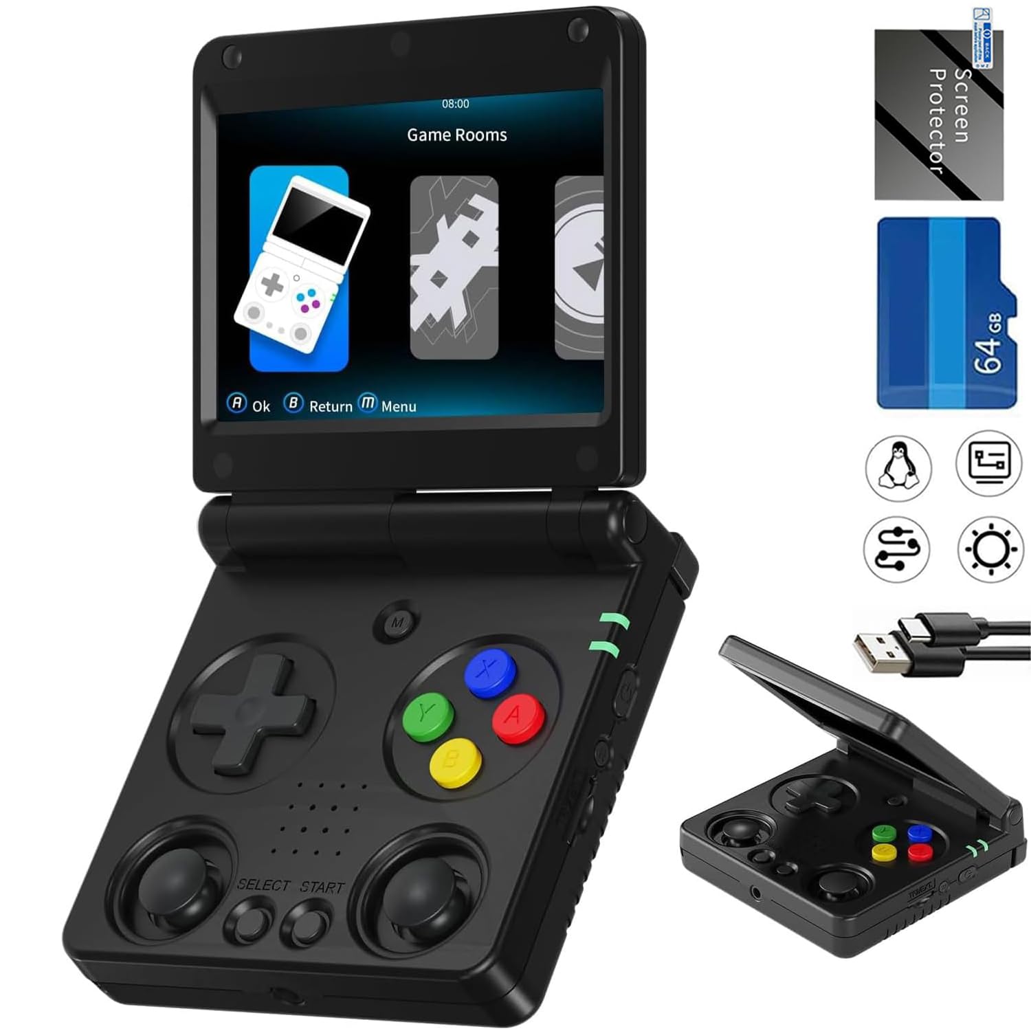 Aivuidbs Flip with magnetic cover offers on-the-go protection during play