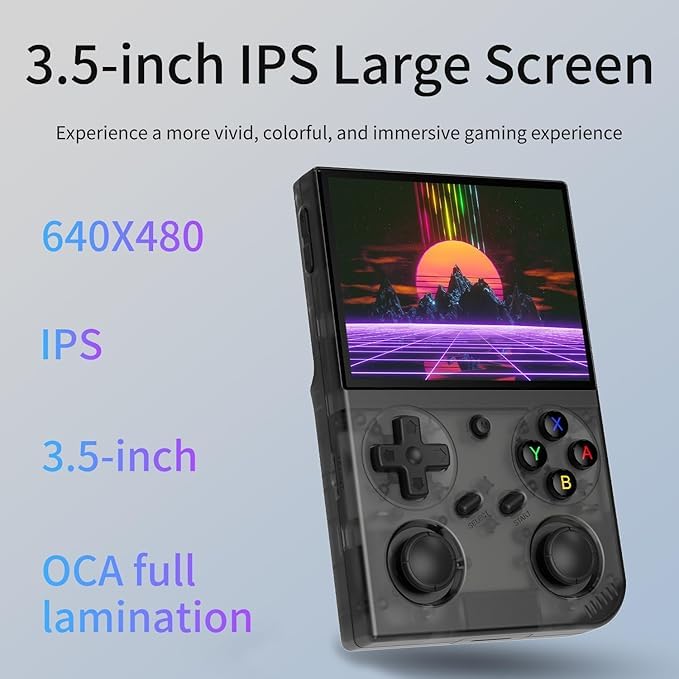 Aivuidbs G350 3.5-inch IPS display delivers clear colors from any angle