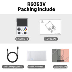 Aivuidbs RG353V battery life and display promise hours of gameplay.