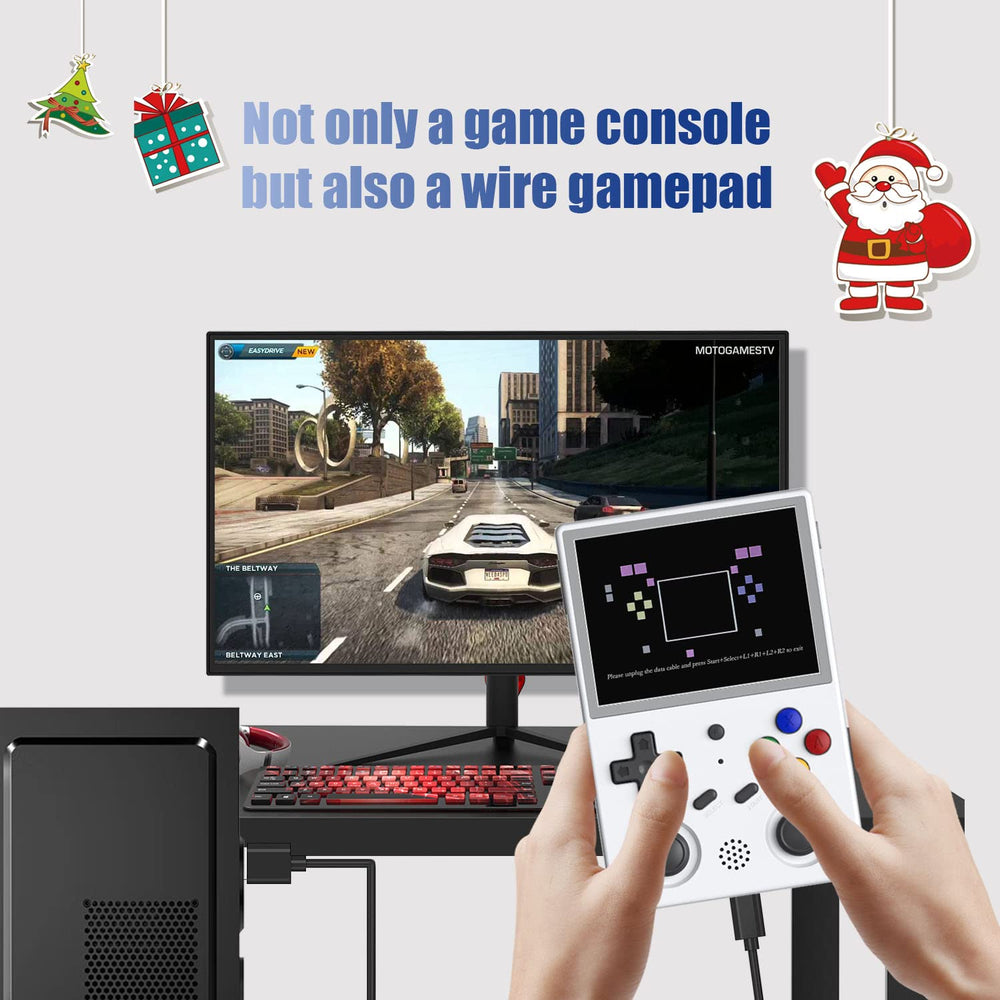 Aivuidbs RG353V Moonlight HDMI output highlights PC streaming capability.