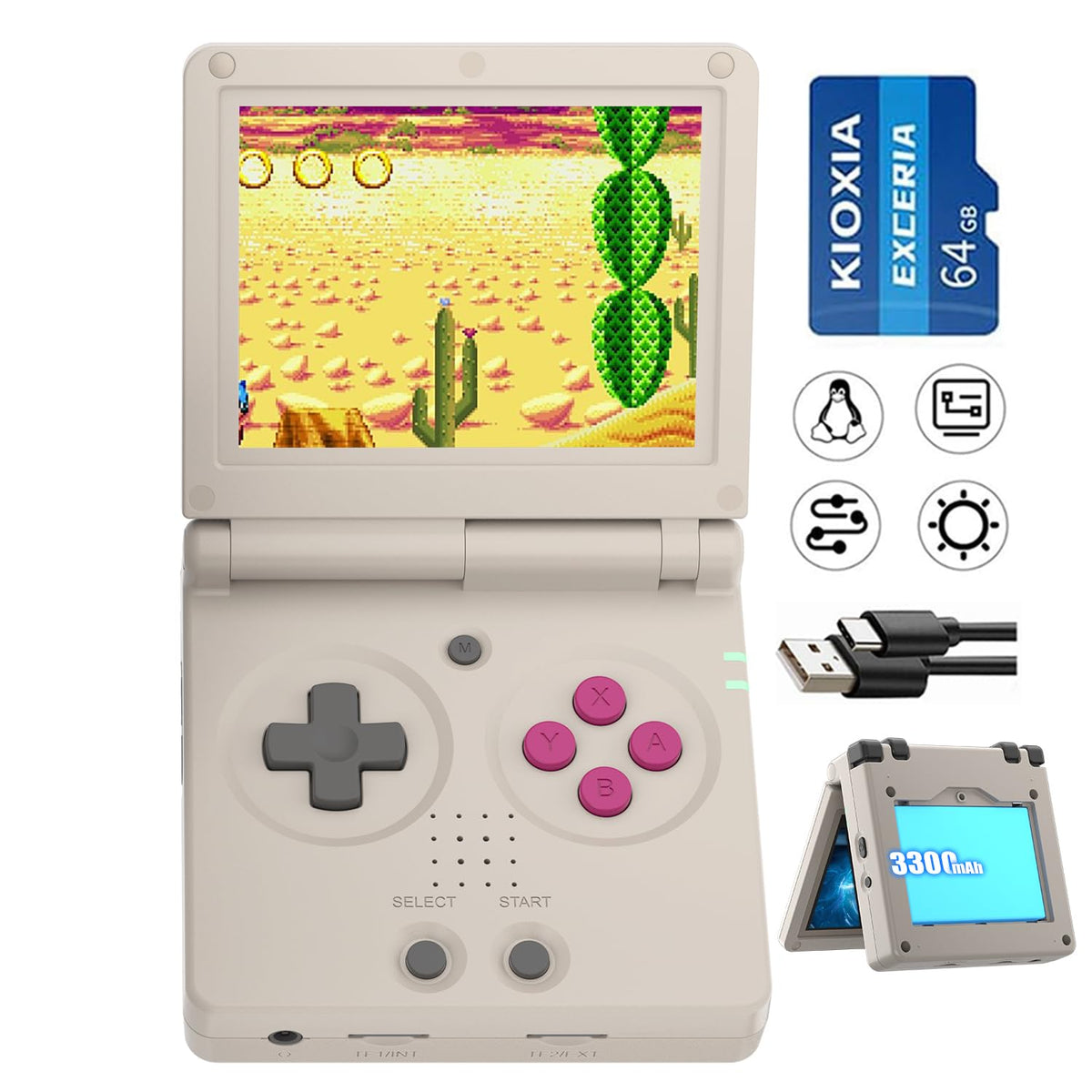 Aivuidbs RG35XXSP flip cover magnets for secure closure and retro flair.