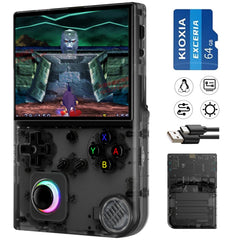 Aivuidbs RG40XX V front view handheld for on-the-go retro gaming.