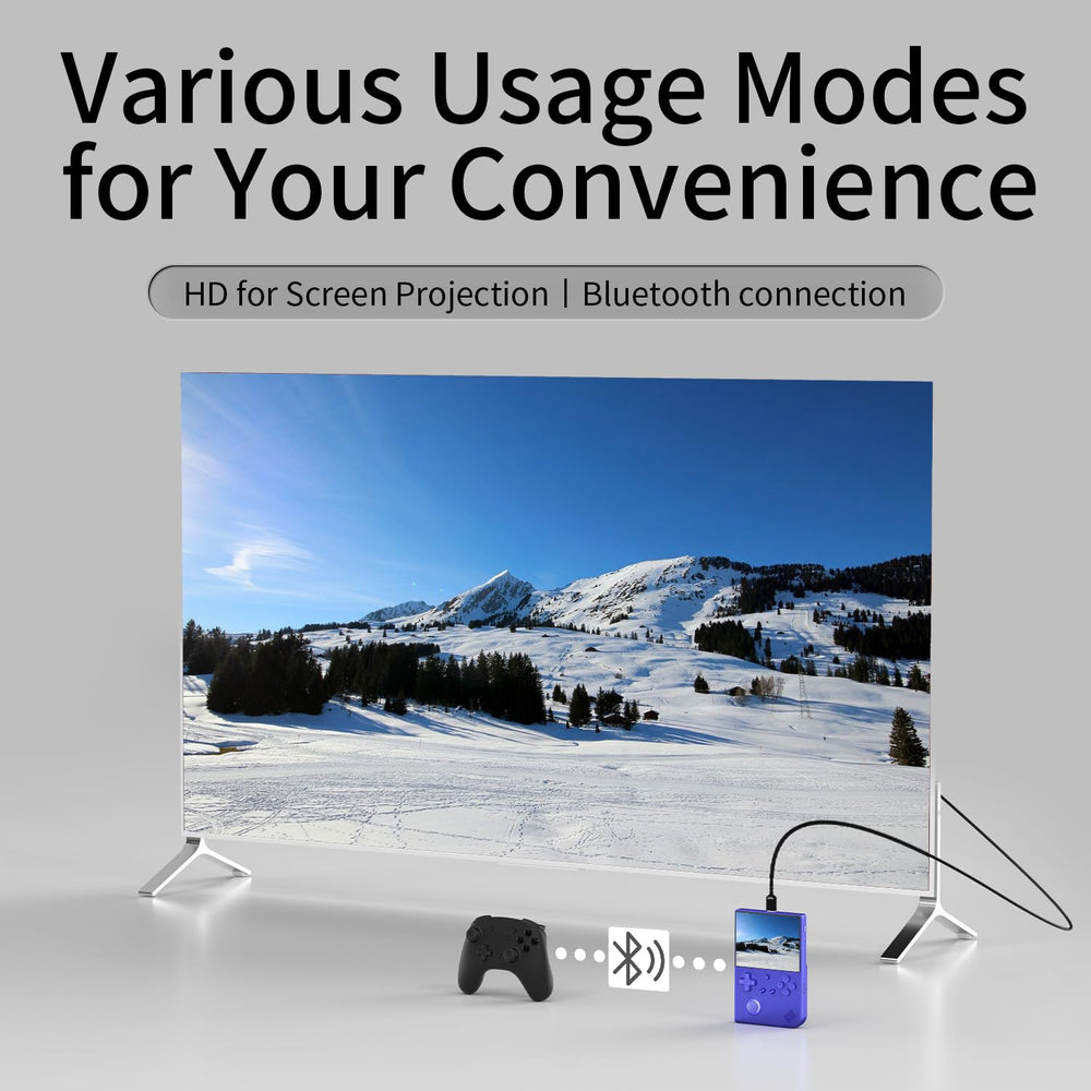 Aivuidbs RG40XX V HDMI output for TV-based gaming