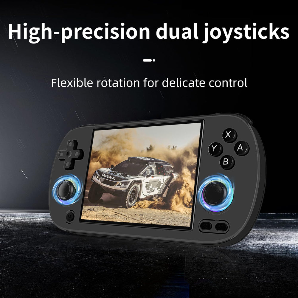Linux-based system offers flexible game management and updates on RG40XXH.