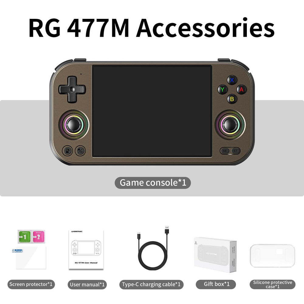 Aivuidbs RG477M aluminum chassis enhances grip and durability