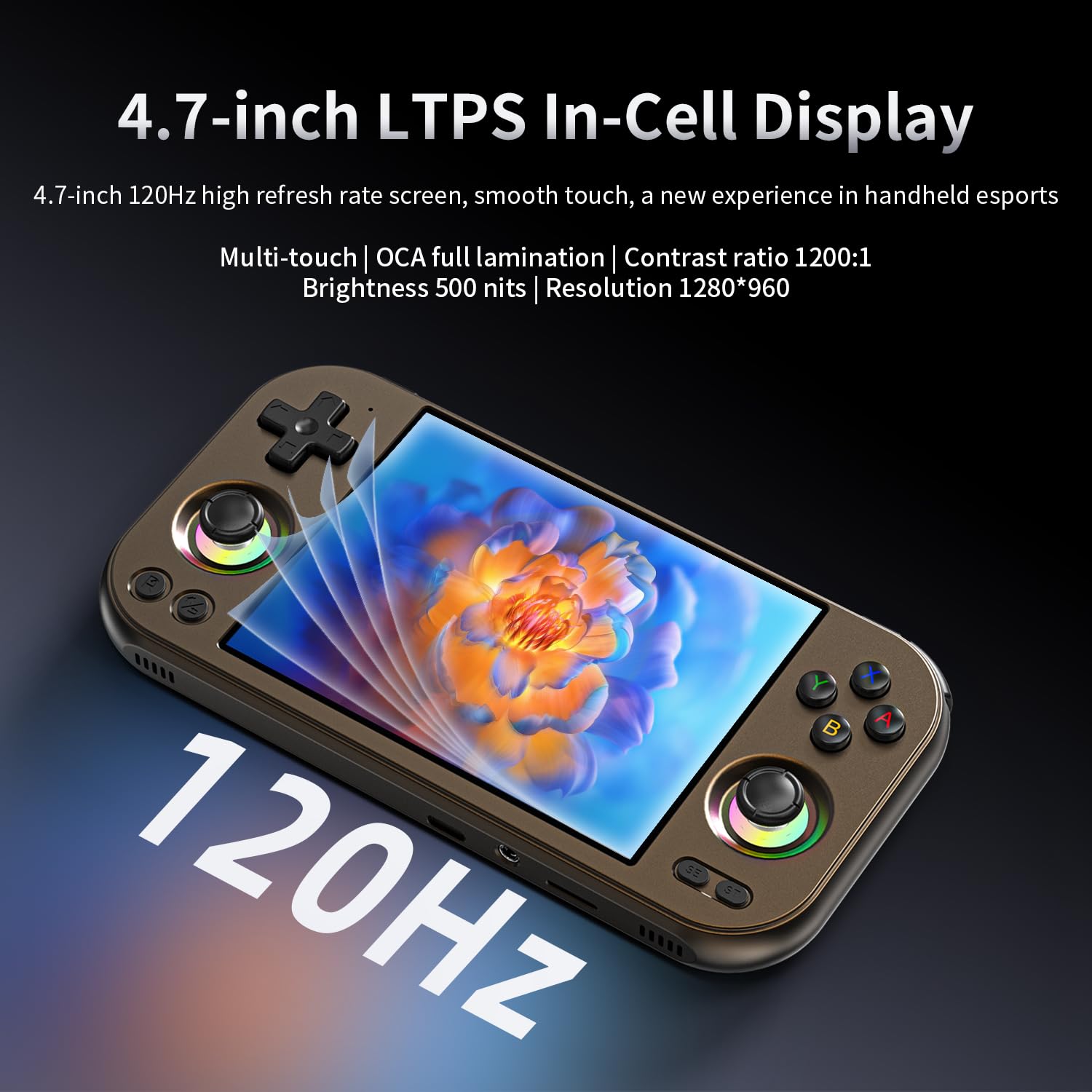 Aivuidbs RG477M side joysticks for precise control during long sessions