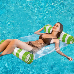 AIWAN LEZHI hammock converts to lounge chair for stable seating.