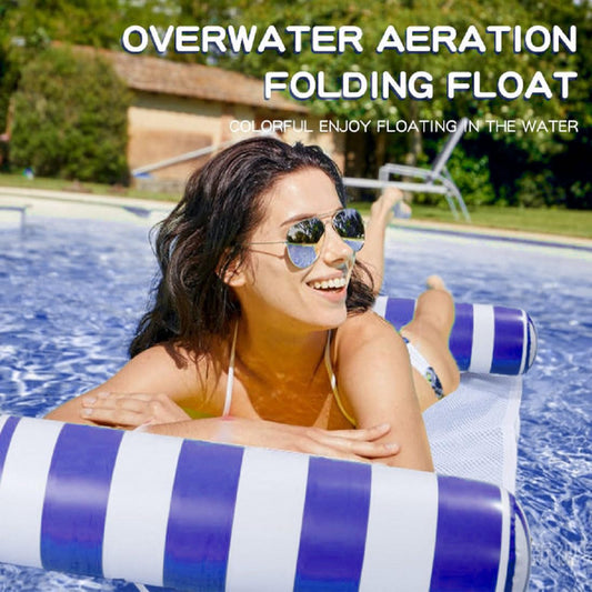 AIWAN LEZHI pink pool float hammock provides versatile comfort for poolside fun.