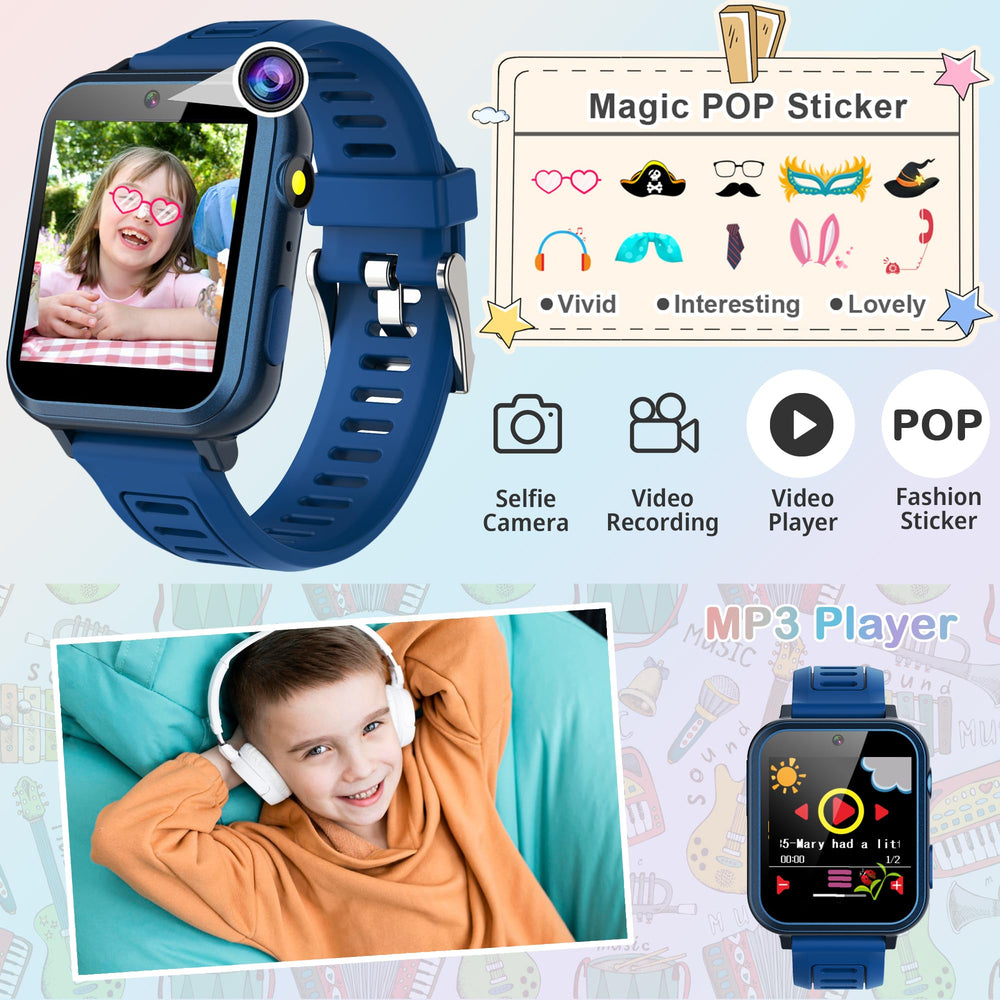 AIWIEP Kids Watch music player lets kids enjoy songs and stories