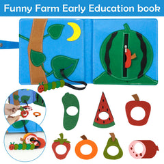 AIXMEET Busy Book colors and numbers pages support early math learning.