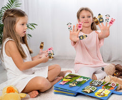 AIXMEET Farm story tiles encourage imaginative play for toddlers.