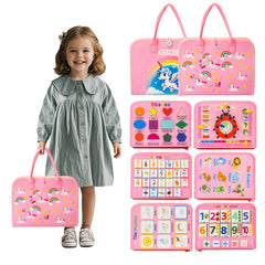 AIXMEET Busy Board zipper page supports gripping and problem-solving during play.