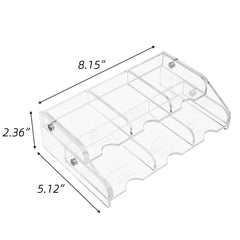 Aizesuro portable card tray used across table surfaces during game night