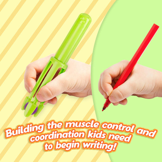 Aizweb tweezer grip beads promotes fine motor control and pencil grasp development.