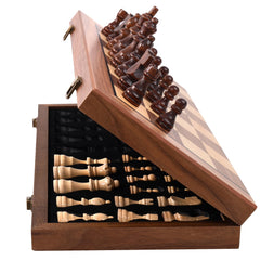 Ajedrez gift-ready wooden chess set wrapped for a special occasion.