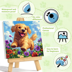 Ajepon acrylic paints set with vivid colors for durable art projects