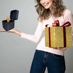 ajitxalr finger box gift wrap idea turns ordinary presents into a surprise