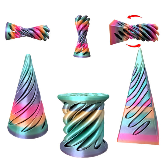 ajitxalr impossible cone triple pack front view promotes tactile focus.