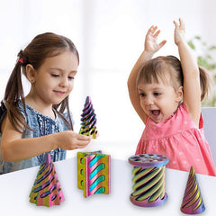 ajitxalr-modern-decor-spiral-toy-visual presents a stylish desk accent with a tactile twist.