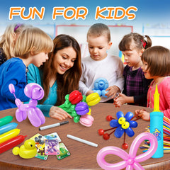 AJOYEGG step-by-step video tutorials guide beginners to balloon art.