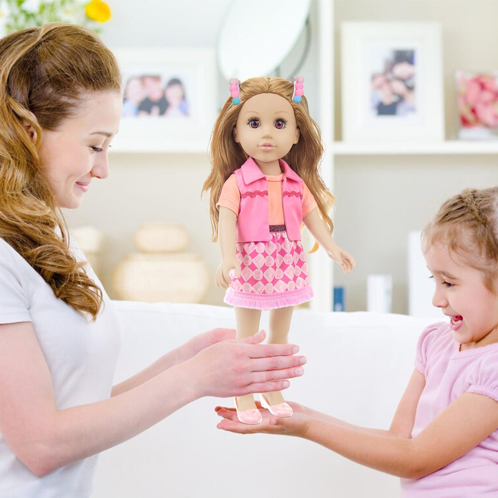 AK KYC 18-inch doll playset shoes for complete outfits