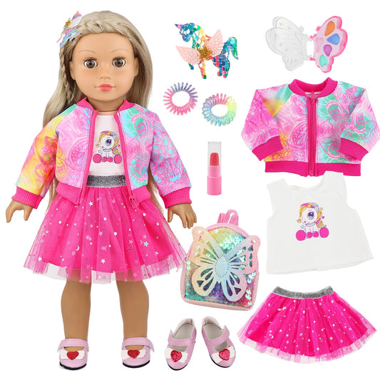 AK KYC 18-inch doll backpack for imaginative play