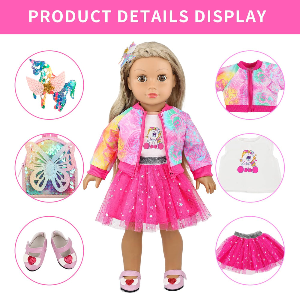 AK KYC 18-inch doll skirt for mix-and-match looks