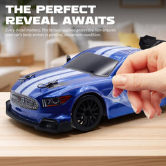 Aka Supaku RC Drift Car drift tires enable smooth indoor drifting.