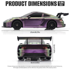 Aka Supaku RC drift car top-down view emphasizes compact chassis.