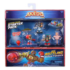 Akedo Aximus arcade warrior figure for dynamic battles on any surface.