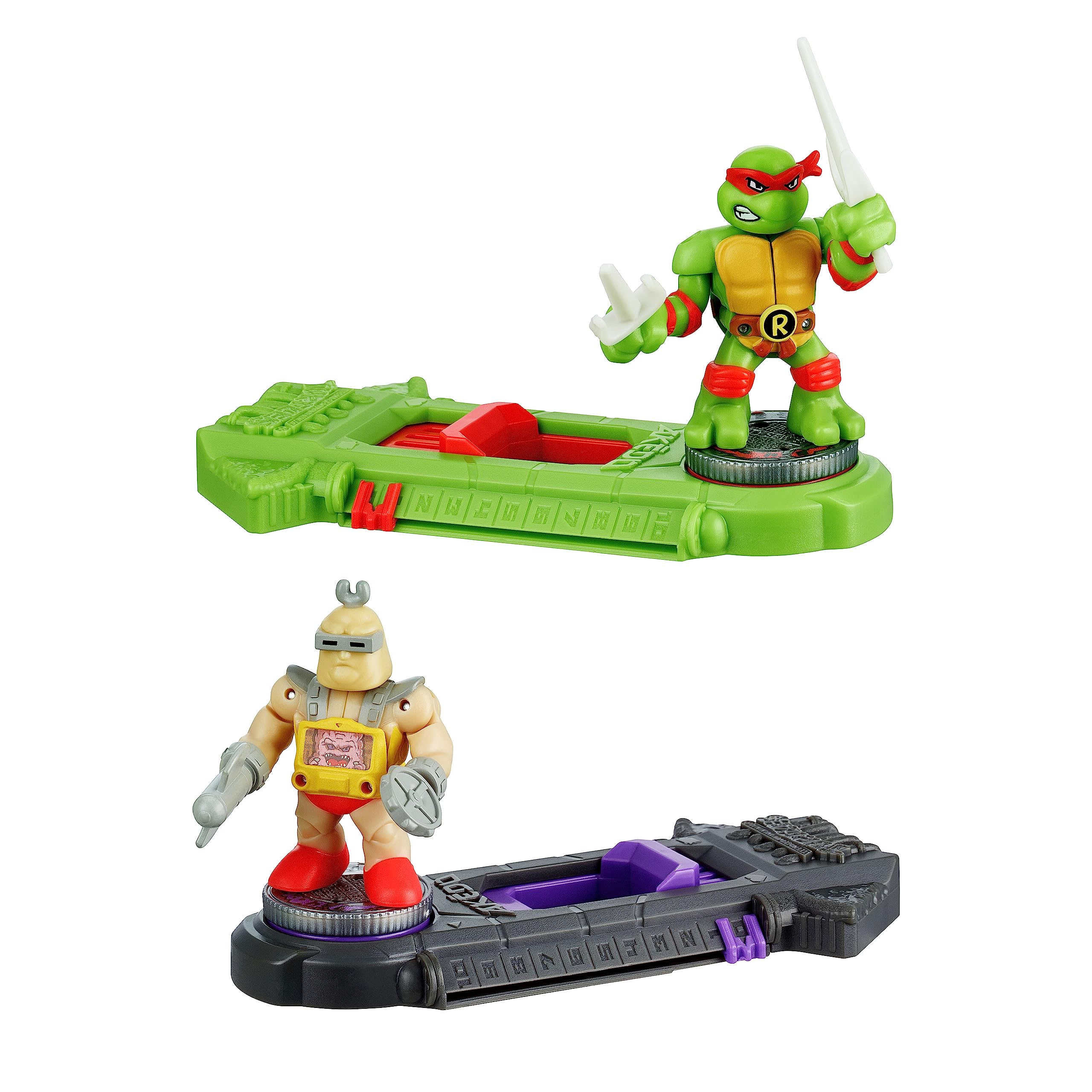Box art highlighting TMNT action and villain clash