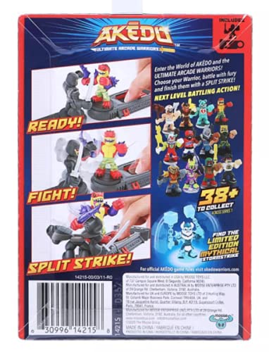 Akedo Mystery Warrior Pack featuring a hidden figure for collectible battles.