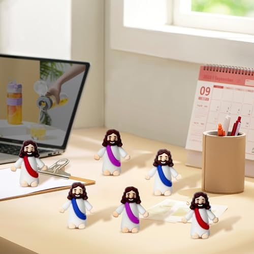 AKFAHOIF compact church-themed figurines ideal for gifts and seasonal decor.