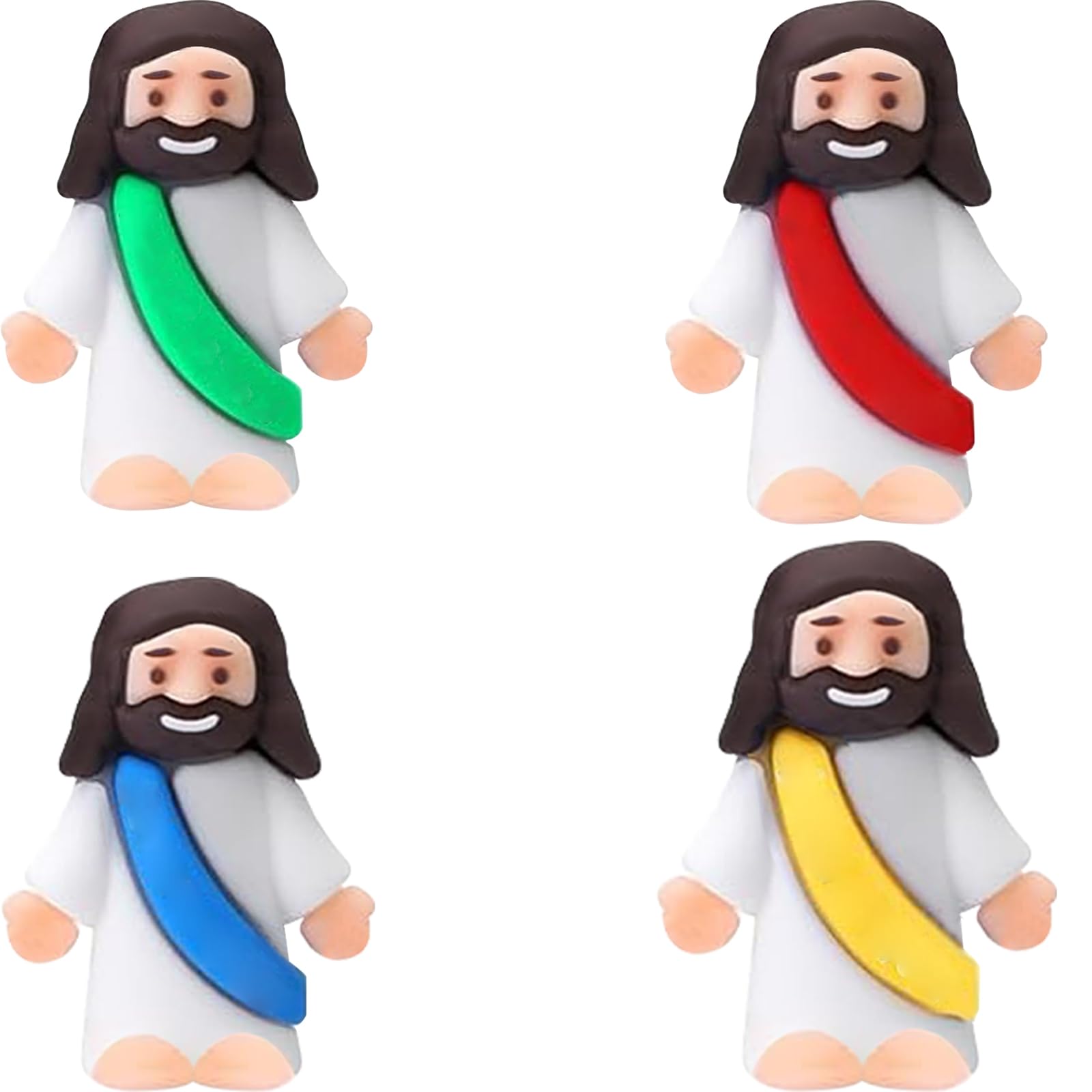 AKFAHOIF small Jesus figures for hide-and-seek games and crafts.