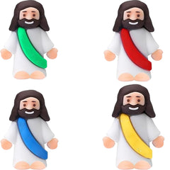 AKFAHOIF small Jesus figures for hide-and-seek games and crafts.