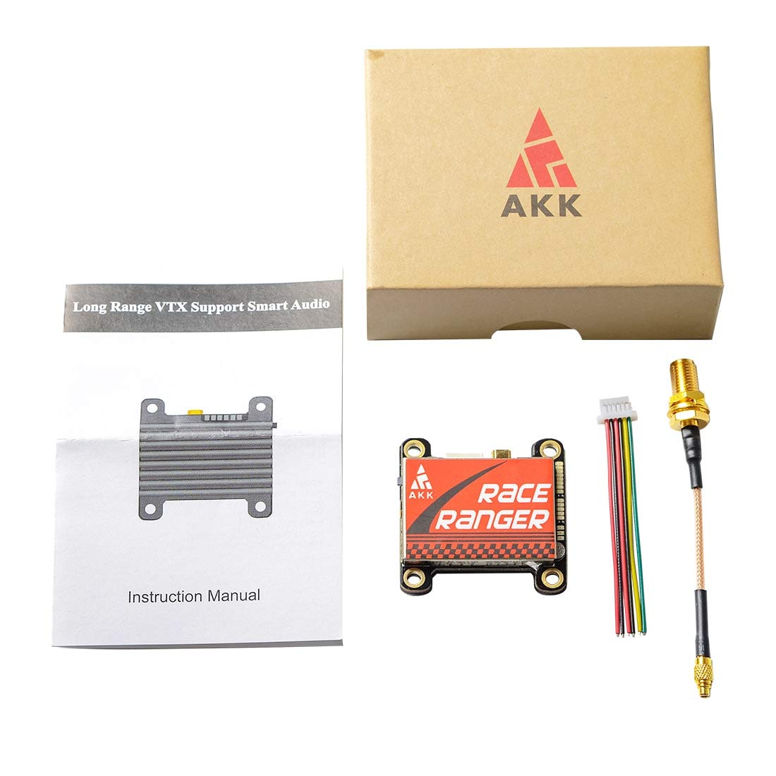 AKK A1918 5.8G VTX 5V camera output for clean video feed