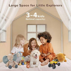 AKLLA Kids Tent child-friendly door design eases entry and exits.