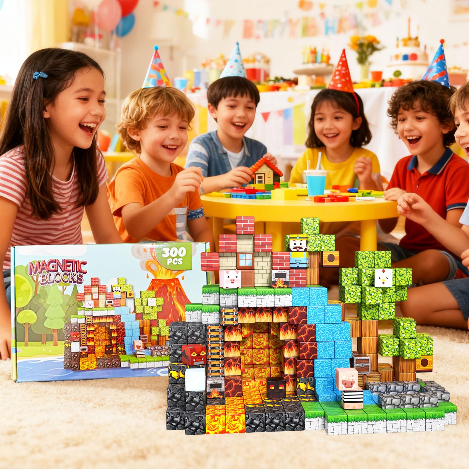 AKUTAIN gift-ready STEM block kit for holidays and birthdays.