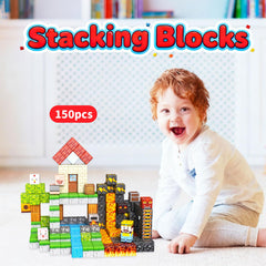 AKUTAIN holiday gift ready blocks promote shared play and teamwork