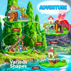 AKUTAIN STEM toy imagination-builder image highlights open-ended play possibilities.