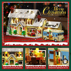 AKVOESS Christmas tree centerpiece enhances seasonal shelf display