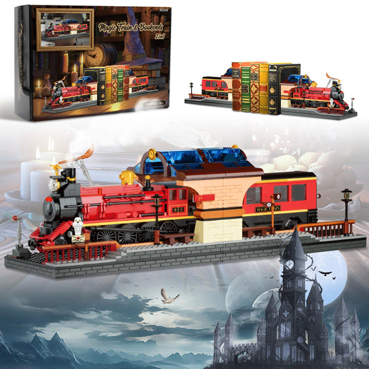 AKWME 2in1 Harry Magic Train model enhances shelves with a display-ready look.