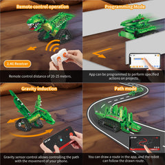 AKWME 5in1 Mech Dragon form enables creative play and motor control.